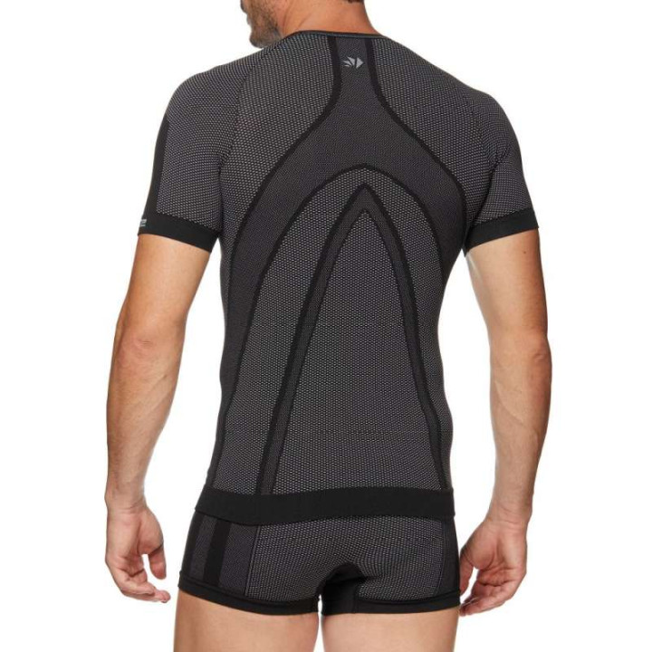 Maillot thermique moto SIXS TS1 BLACK CARBON