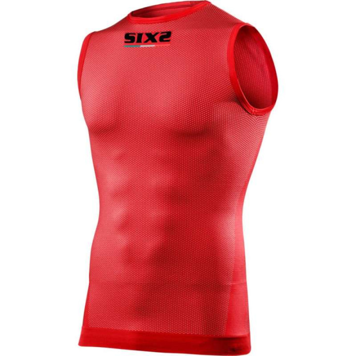 Débardeur thermique moto SIXS SMX RED