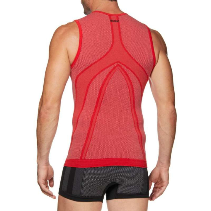Débardeur thermique moto SIXS SMX RED