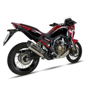 Silencieux homologué Ixil MXT inox (EH6046SS) Honda CRF1100 AFRICA TWIN