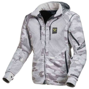 Blouson moto été Macna BREEZE Camouflage Beige