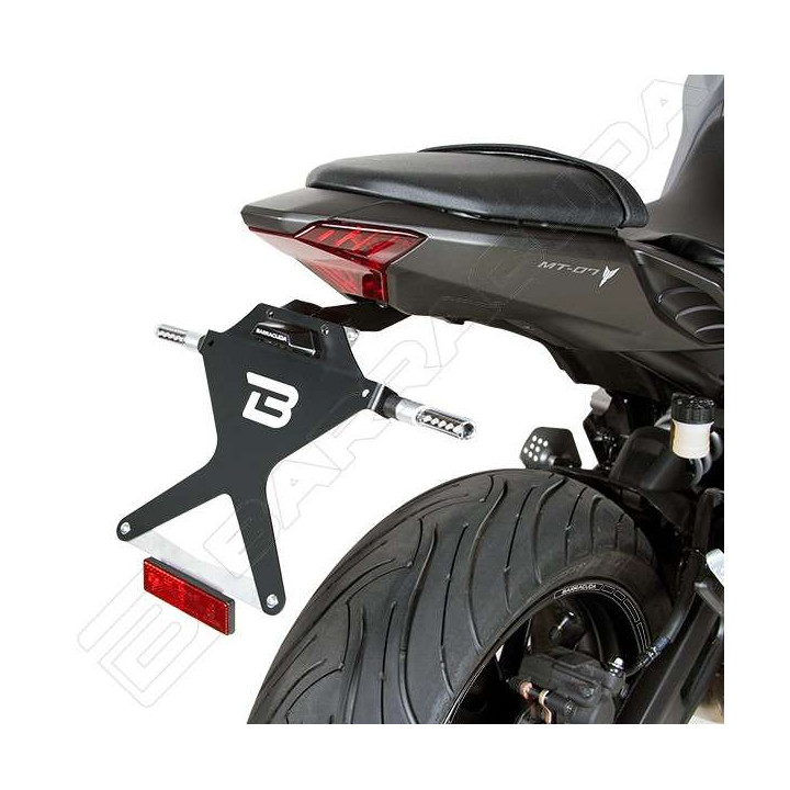 Support de plaque Barracuda (YMT7104) Yamaha MT-07 14-17