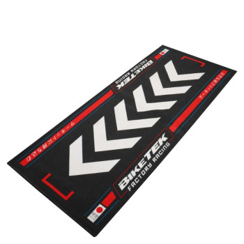 Tapis de paddock BikeTEK SERIES 7 RISING SUN RED 190x80cm