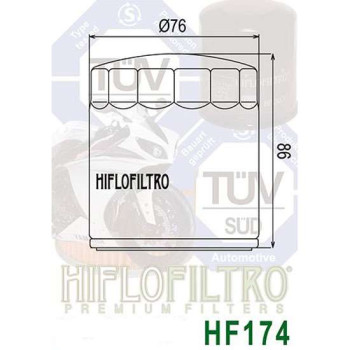 Filtre à huile Hiflofiltro HF174C Filtre à huile Hiflofiltro HF174C