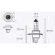 Ampoule phare Vparts H4 12V 60/55W P43T