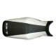 Housse de selle Bagster (2107F) Gris Clair/Noir/Lettres Argent Kawasaki ZR7/ZR 7 S 02-03