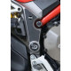 Protections adhésives cadre R&G (EZBG206BL) Ducati Multistrada 1200/1260/950/950 S/V2