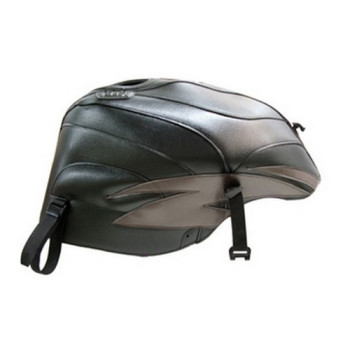 Tapis de réservoir Bagster noir/deco plomb (1486I) Aprilia RSVMILLE/RSVMILLE R Tapis de réservoir Bagster noir/deco plomb (1486I) Aprilia RSVMILLE/RSVMILLE R