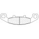 Brake pads sinter CL BRAKES 2304A3+