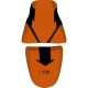 Saddle cover Bagster (2142M) Orange/Black/Black Letters Kawasaki Z750 06