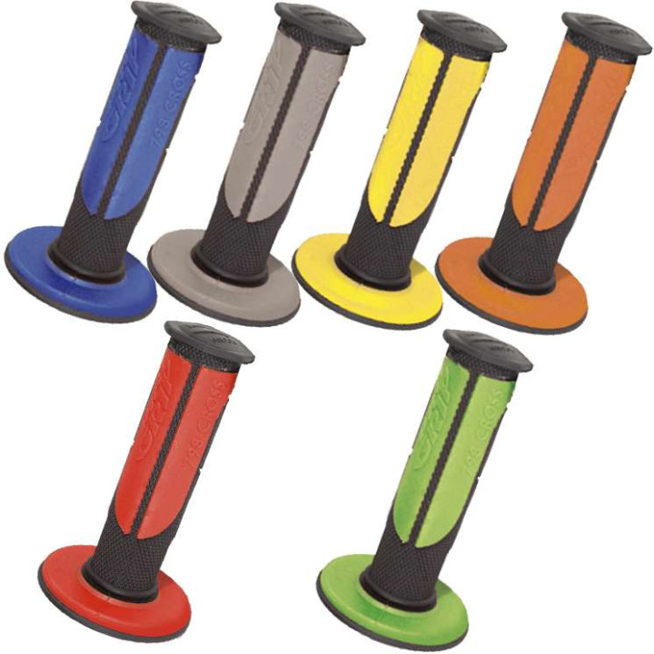 Poignées moto cross ProGrip 798 (Double Couleur)