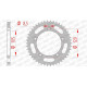 AFAM steel crown 46 teeth not 420 type 56102 Gilera 50 EAGLET