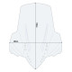 Bulle incolore Givi (D2149ST) Yamaha Tricity