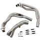 Collecteur décatalysé AKRAPOVIC Inox Kawasaki Ninja 1000SX (E-K10R5)