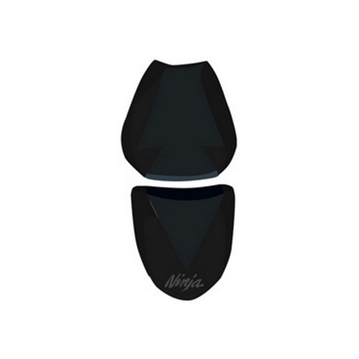 Saddle cover Bagster (2150E) Black/Nubuck Black/Letters Kawasaki ZX10R 05