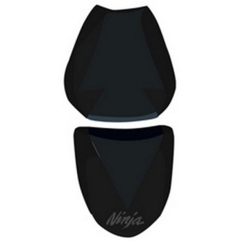 Saddle cover Bagster (2150E) Black/Nubuck Black/Letters Kawasaki ZX10R 05