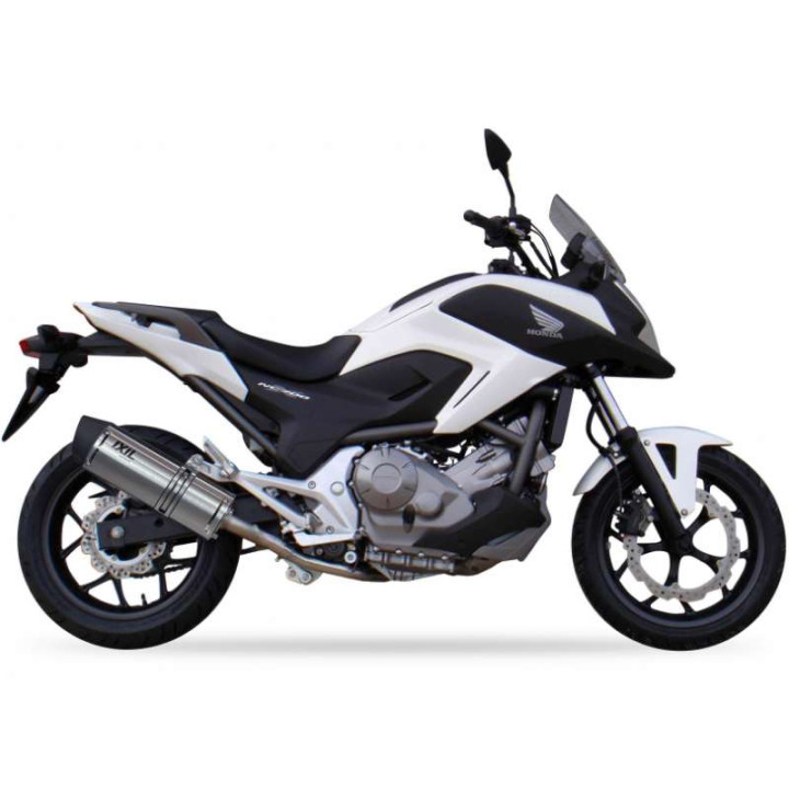 Silencieux homologué Ixil SOVE inox (OH6062VSE) Honda NC700/750 X/S INTEGRA