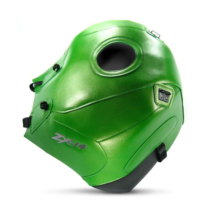 Bagster pearl green/black tank mat (1684A) Kawasaki ZX-14R 12-
