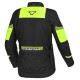 Veste moto Macna ASPIRE Noir/Jaune Fluo