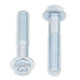 Flange screws (x10) Bolt M8x125x40 hexagonal head 10mm