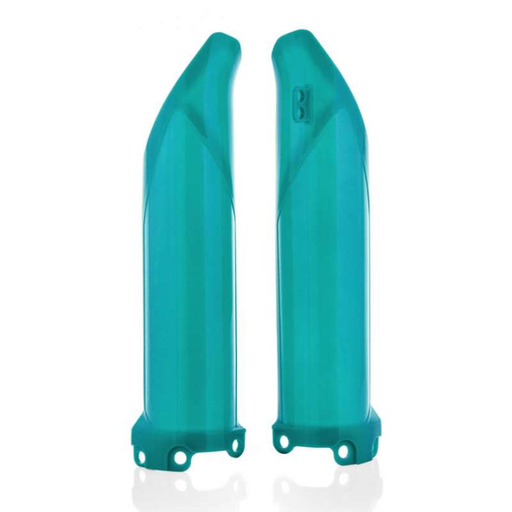 Acerbis Kawasaki KX-F250 light green fork protectors (0021841.133)