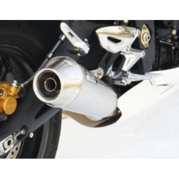 Zard INOX approved muffler Triumph STREET TRIPLE 07-12