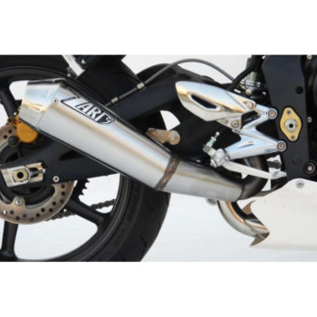 Zard INOX approved muffler Triumph STREET TRIPLE 07-12