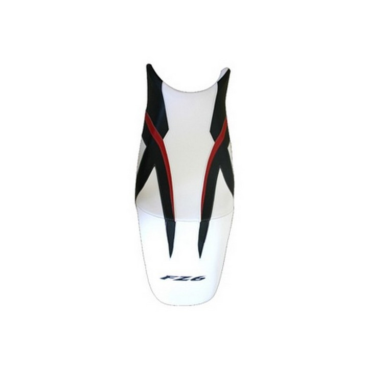 Saddle cover Bagster (2156Q) White/Black// Red/BlackLetters Yamaha FZ6/FZ6 S2 07