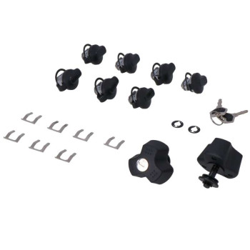 Kit 7 serrures SW-Motech TraX + antivol pour supports EVO Kit 7 serrures SW-Motech TraX + antivol pour supports EVO