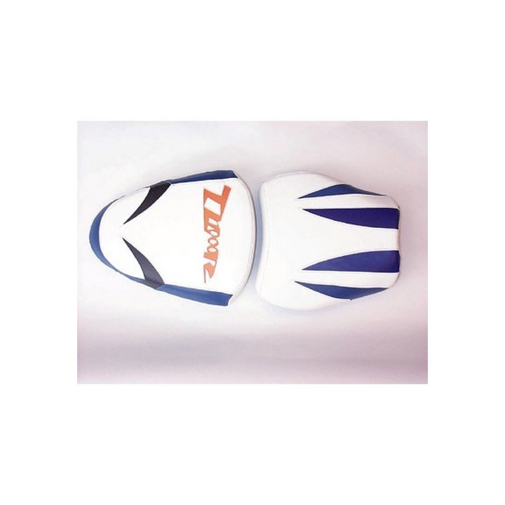 Housse de selle Bagster (2088D) Blanc/Baltique/Bleu/Lettres Fluo Suzuki TL1000 R 99 Housse de selle Bagster (2088D) Blanc/Baltique/Bleu/Lettres Fluo Suzuki TL1000 R 99