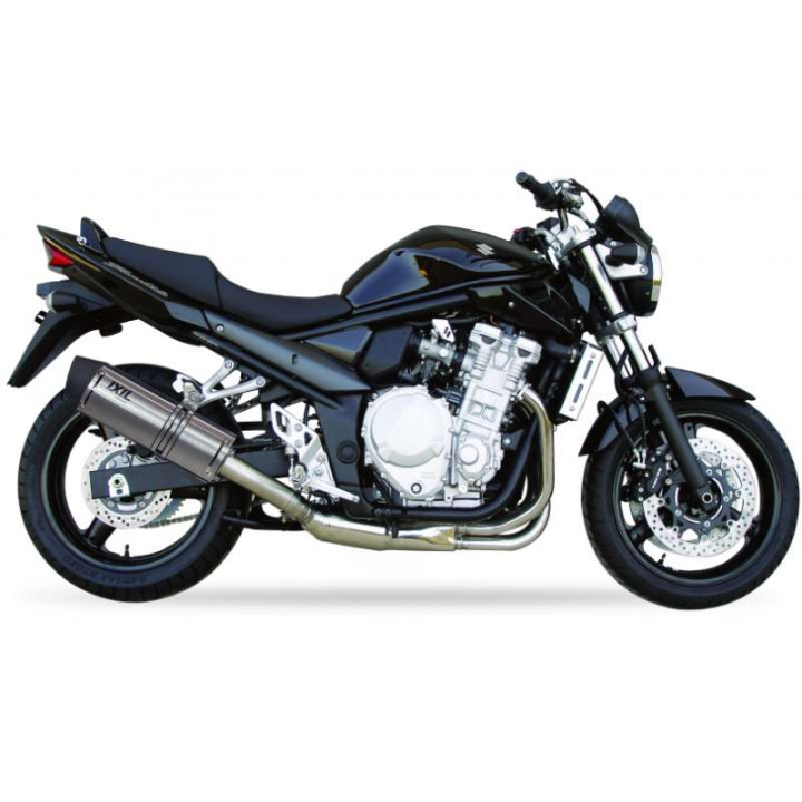 Silencieux homologué Ixil SOVE inox (OS8092VSE) Suzuki GSF1250 Bandit N/S/GSX1250FA