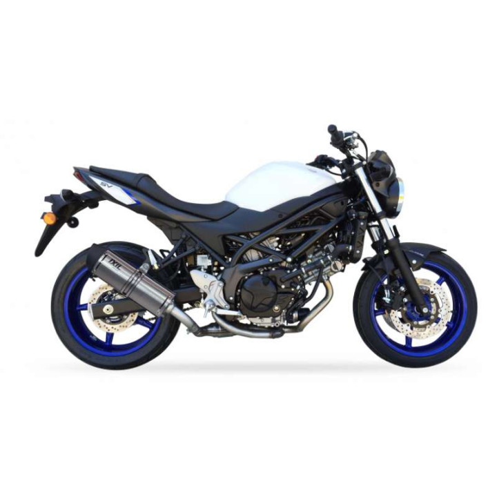 Silencieux homologué Ixil SOVE inox (OS8033VSE) Suzuki SV 650 S