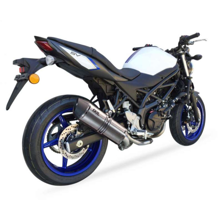 Silencieux homologué Ixil SOVE inox (OS8033VSE) Suzuki SV 650 S