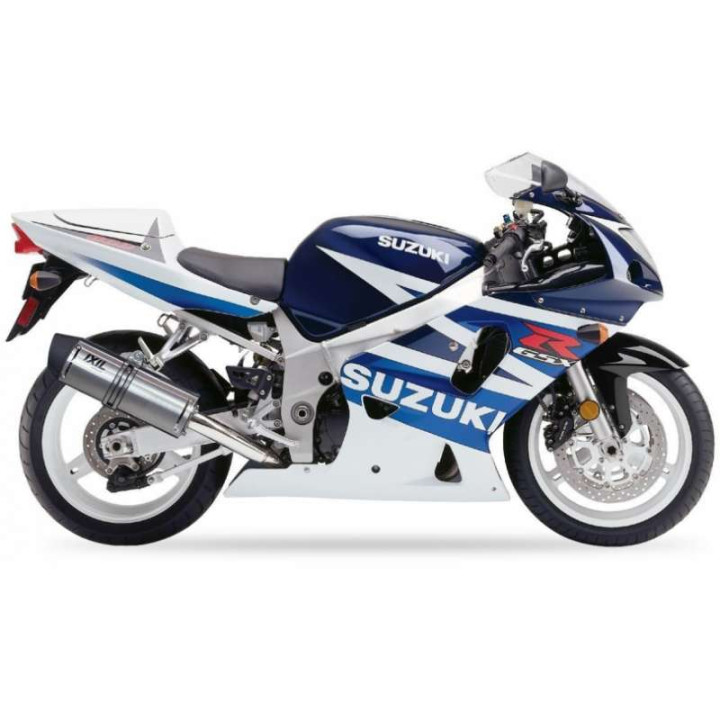 Silencieux homologué Ixil SOVE inox (OS8067VSE) Suzuki GSX-R 600/750