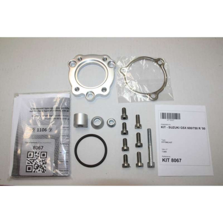 Silencieux homologué Ixil SOVE inox (OS8067VSE) Suzuki GSX-R 600/750