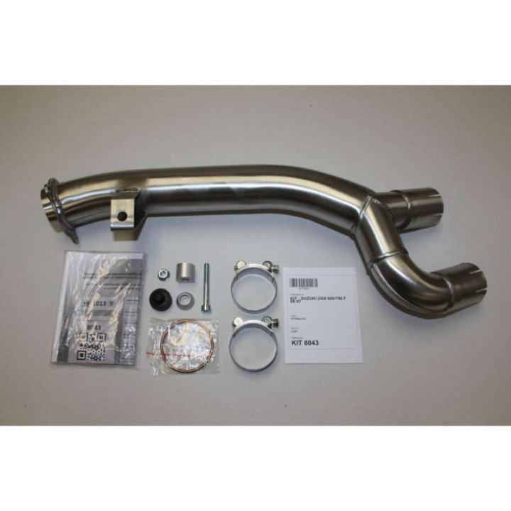 Silencieux homologués Ixil SOVE inox (OS8043VSE) Suzuki GSX600/750F 88-97