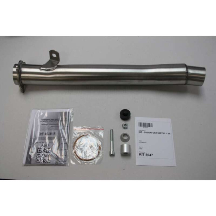 Silencieux homologué Ixil SOVE inox (OS8047VSE) Suzuki GSX600/750F 98-05