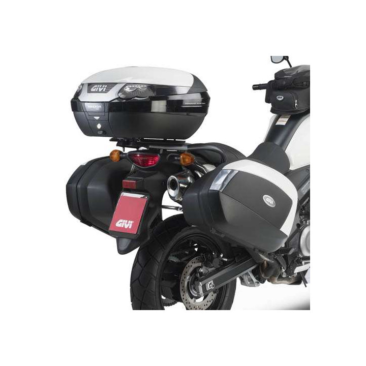 Support valises Givi MONOKEY SIDE V35 (PLX3101) Suzuki V-Strom 650 12-