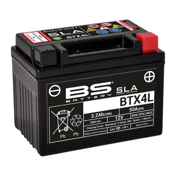 Batterie BS BTX4L SLA (YTX4L)