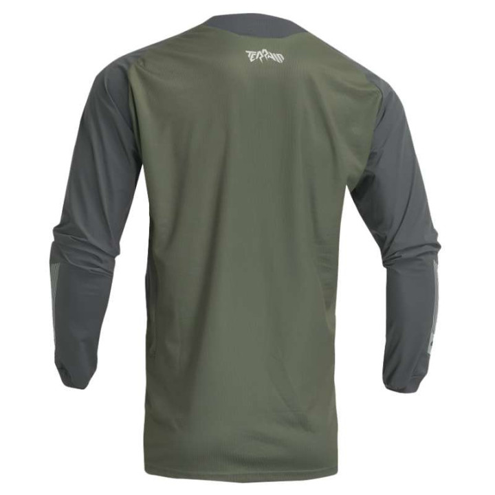 Maillot moto cross Thor TERRAIN ARMY CHARCOAL Maillot moto cross Thor TERRAIN ARMY CHARCOAL