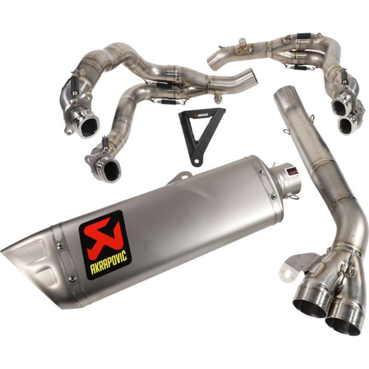 Complete AKRAPOVIC EVO Titanium Honda CBR1000RR line (S-H10E3-APLT) Complete AKRAPOVIC EVO Titanium Honda CBR1000RR line (S-H10E3-APLT)