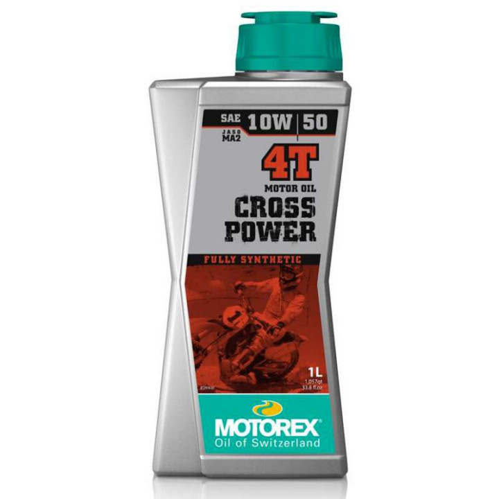 Huile moteur Motorex Cross Power 4T 10w50 1 litre