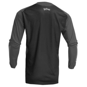 Maillot moto cross Thor TERRAIN BLACK CHARCOAL