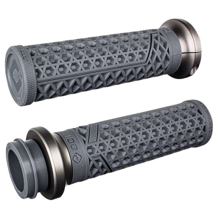 Poignées moto PushPull Harley Davidson ODI VANS Gris