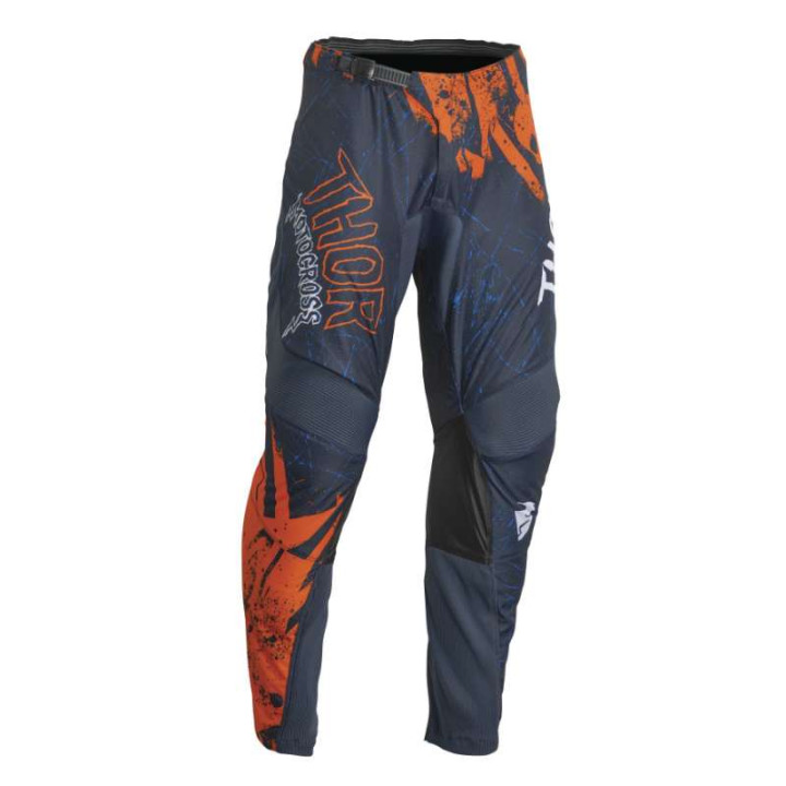 Thor YOUTH SECTOR GNAR MIDNIGHT/ORANGE children's cross-country pants