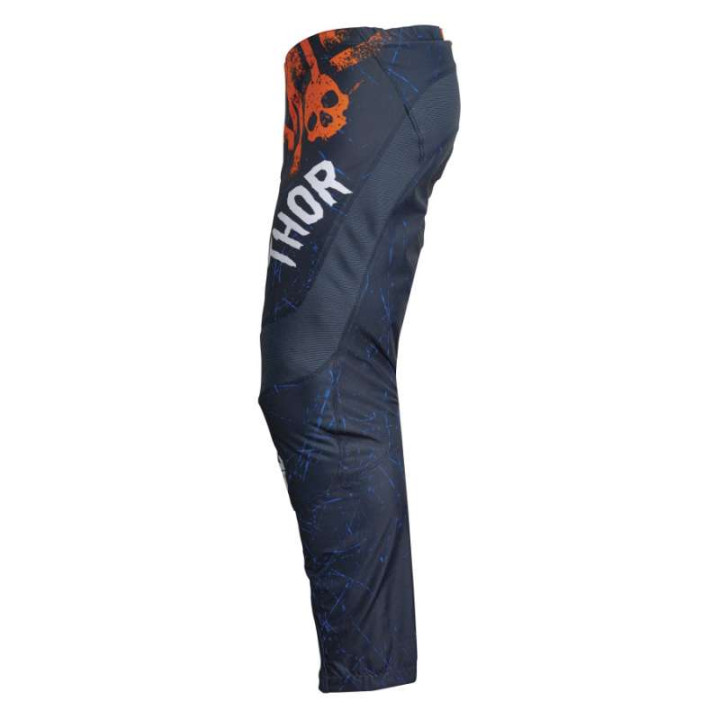 Thor YOUTH SECTOR GNAR MIDNIGHT/ORANGE children's cross-country pants