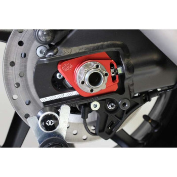 Écrou de roue arrière sécurisé GILLES TOOLING ACM titane M25x1,5