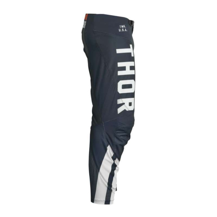 Thor YOUTH PULSE COMBAT MIDNIGHT/VINTAGE WHITE children's cross-country pants