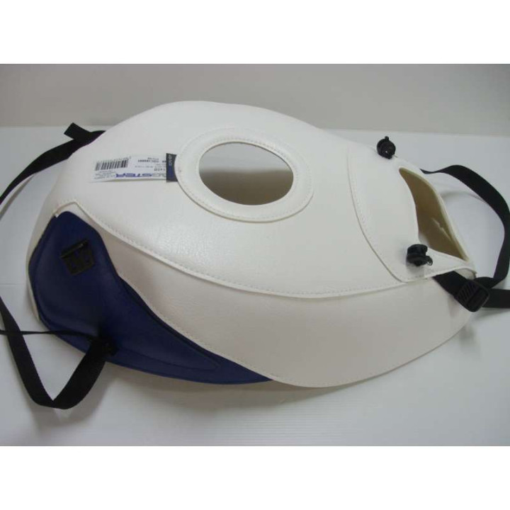 Bagster tank mat white/blue (1145B) Suzuki GSX750 R / GSX1100 R