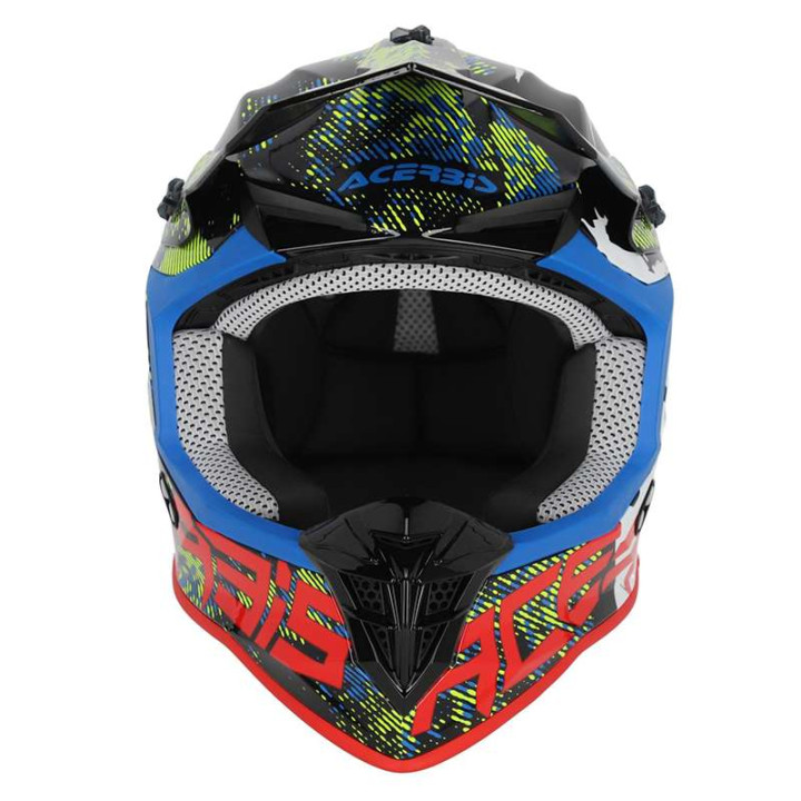 Casque moto cross Acerbis LINEAR 22.06 BLANC/NOIR